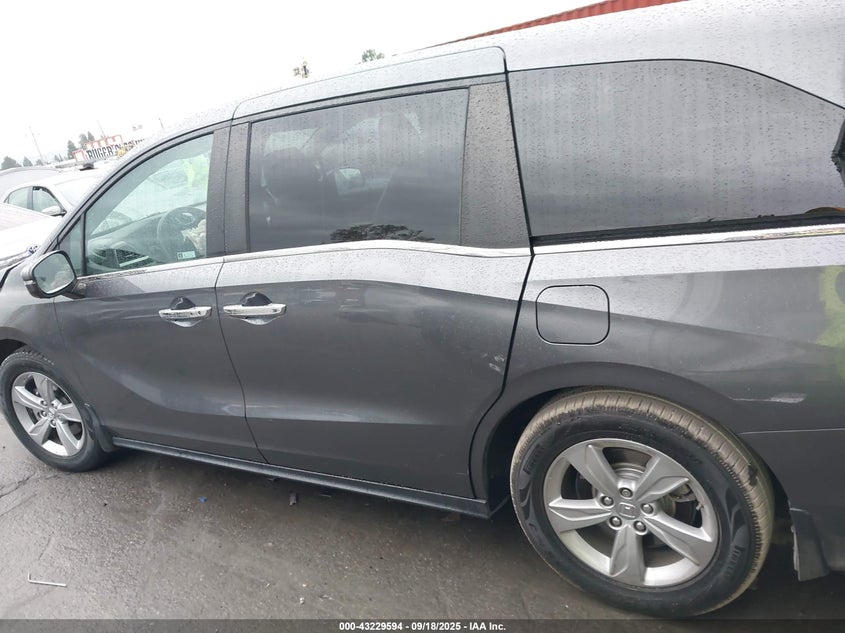 2019 Honda Odyssey Ex-L VIN: 5FNRL6H73KB107860 Lot: 43229594