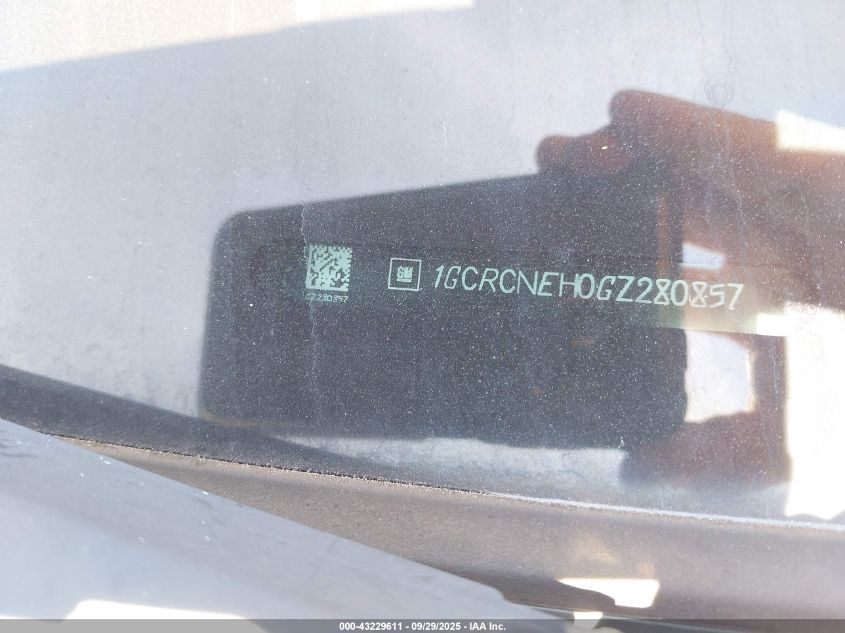 2016 Chevrolet Silverado 1500 Wt VIN: 1GCRCNEH0GZ280857 Lot: 43229611