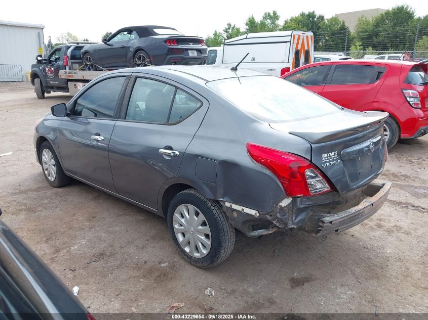 2017 Nissan Versa 1.6 S/1.6 S+/1.6 Sl/1.6 Sv VIN: 3N1CN7AP7HL814991 Lot: 43229654