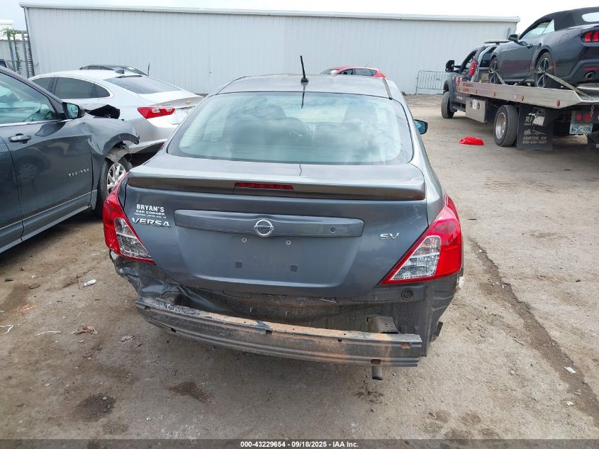 2017 Nissan Versa 1.6 S/1.6 S+/1.6 Sl/1.6 Sv VIN: 3N1CN7AP7HL814991 Lot: 43229654