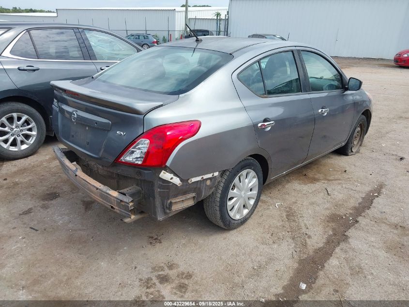 2017 Nissan Versa 1.6 S/1.6 S+/1.6 Sl/1.6 Sv VIN: 3N1CN7AP7HL814991 Lot: 43229654