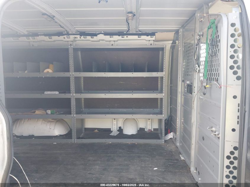 2020 Chevrolet Express Cargo Rwd 2500 Regular Wheelbase Wt VIN: 1GCWGAFG6L1238482 Lot: 43229678