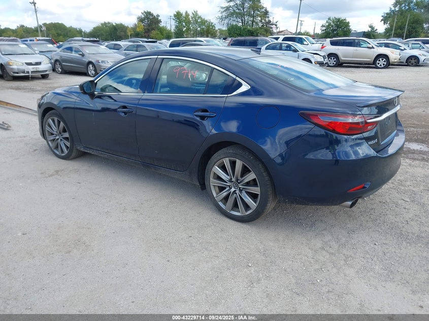 Vin: jm1gl1wyxk1502231, lot: 43724241, mazda mazda6 grand touring reserve 20193