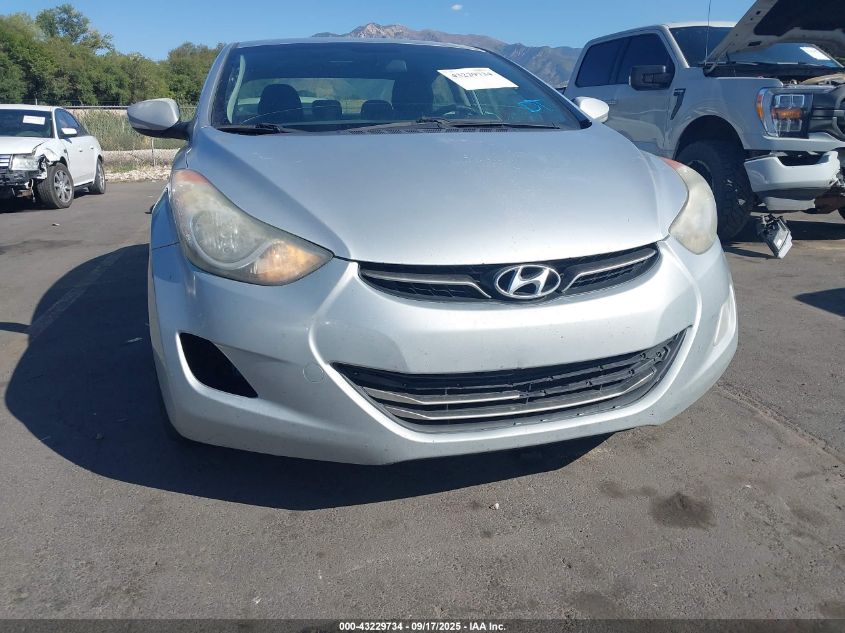 2012 Hyundai Elantra Limited VIN: 5NPDH4AEXCH110265 Lot: 43229734