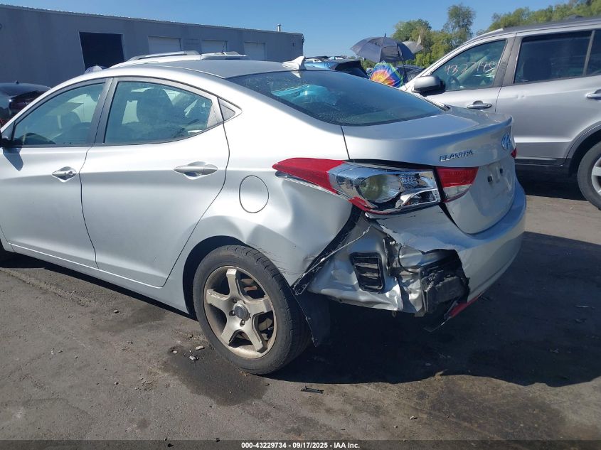 2012 Hyundai Elantra Limited VIN: 5NPDH4AEXCH110265 Lot: 43229734