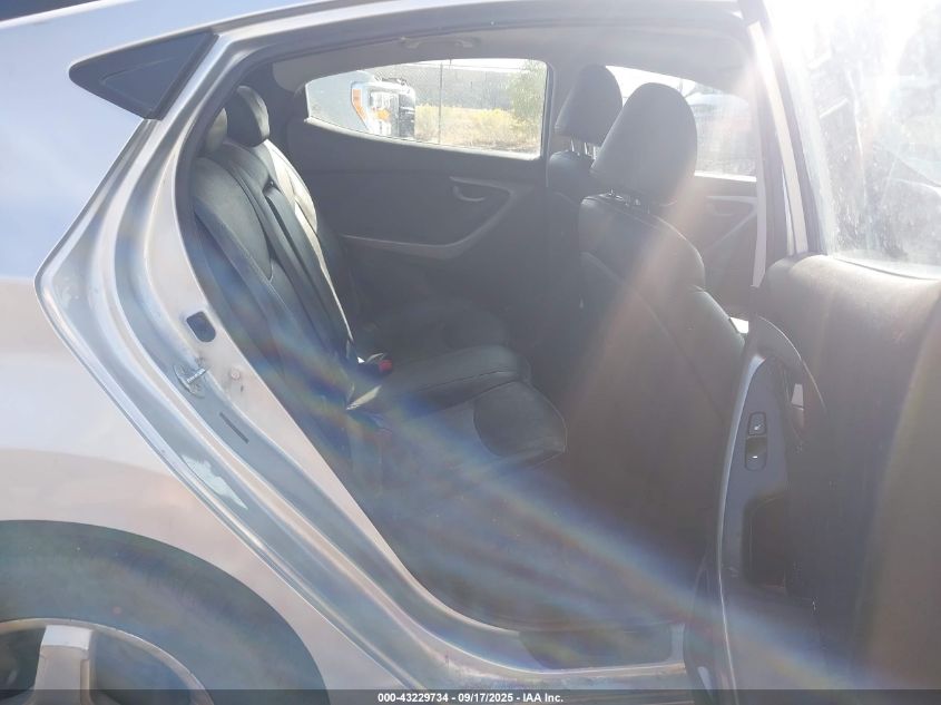 2012 Hyundai Elantra Limited VIN: 5NPDH4AEXCH110265 Lot: 43229734