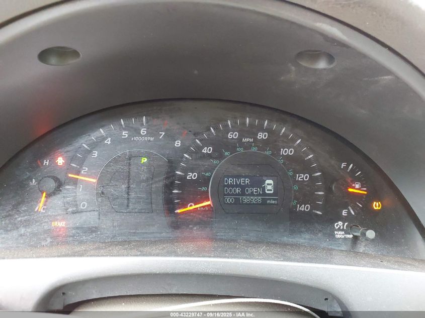 2008 Toyota Camry Xle VIN: 4T1BE46K98U232736 Lot: 43229747