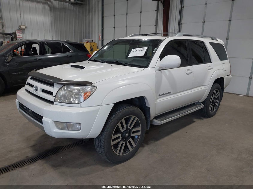 JTEBU14R050056289 2005 TOYOTA 4RUNNER photo no. 2