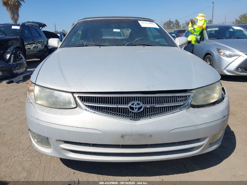 2001 Toyota Camry Solara Sle V6 VIN: 2T1FF28P31C508802 Lot: 43229806