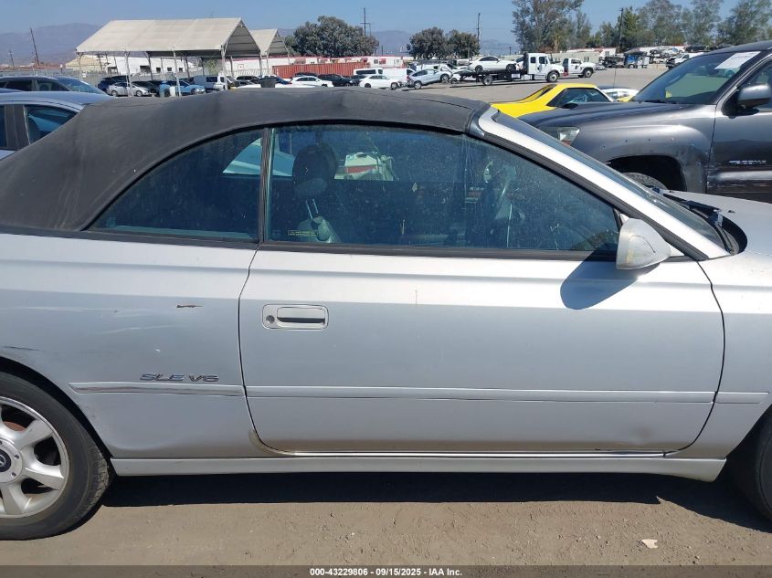 2001 Toyota Camry Solara Sle V6 VIN: 2T1FF28P31C508802 Lot: 43229806