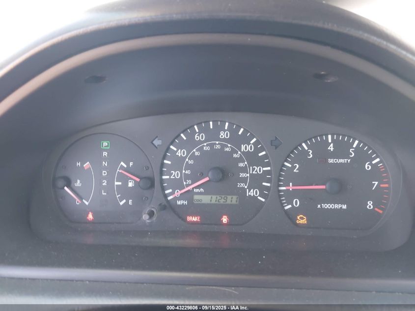 2001 Toyota Camry Solara Sle V6 VIN: 2T1FF28P31C508802 Lot: 43229806