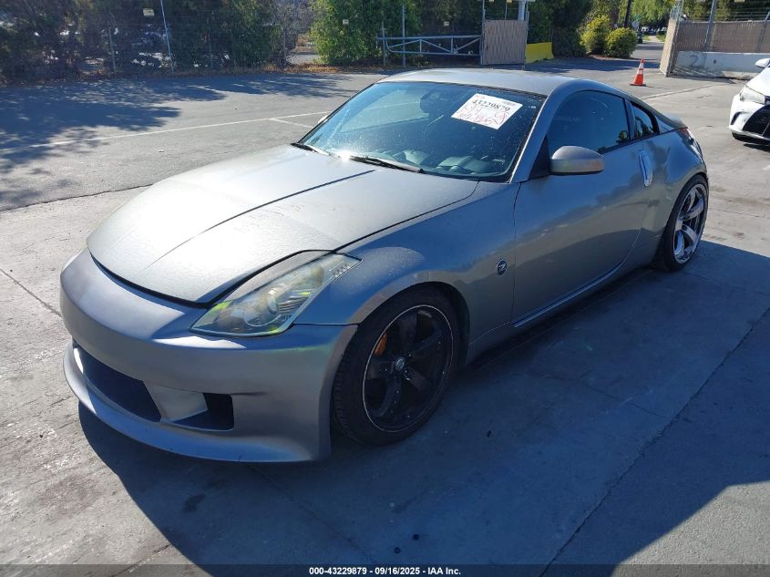 2006 Nissan 350Z Track VIN: JN1AZ34D86M312385 Lot: 43229879