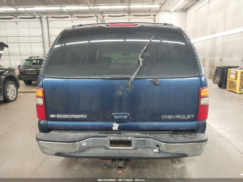 2001 Chevrolet Suburban 1500 Lt VIN: 3GNFK16T71G223006 Lot: 43229903