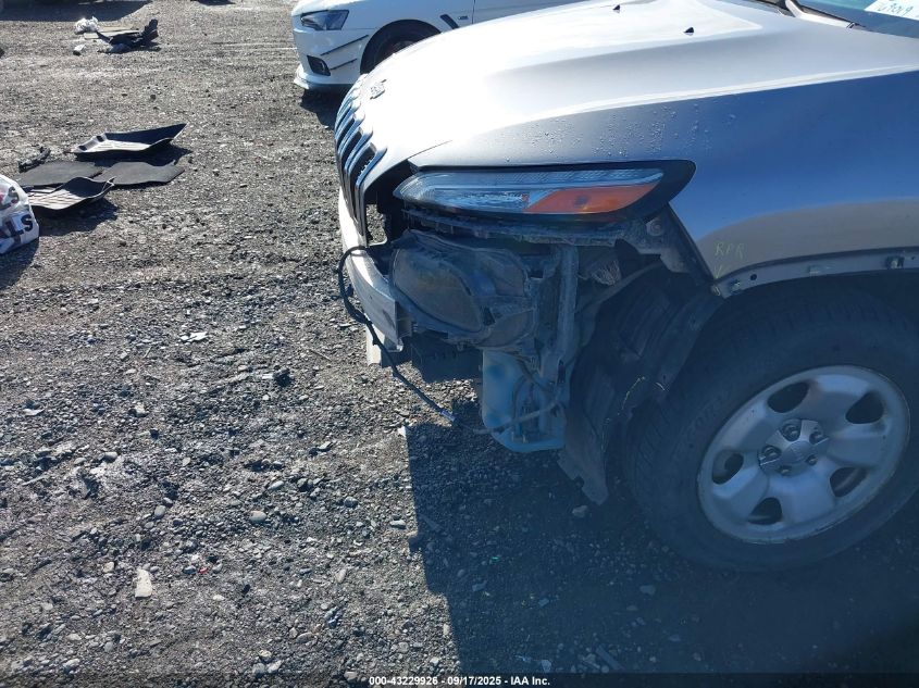 2014 Jeep Cherokee Sport VIN: 1C4PJMAB5EW192698 Lot: 43229926