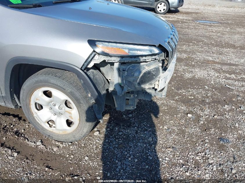 2014 Jeep Cherokee Sport VIN: 1C4PJMAB5EW192698 Lot: 43229926