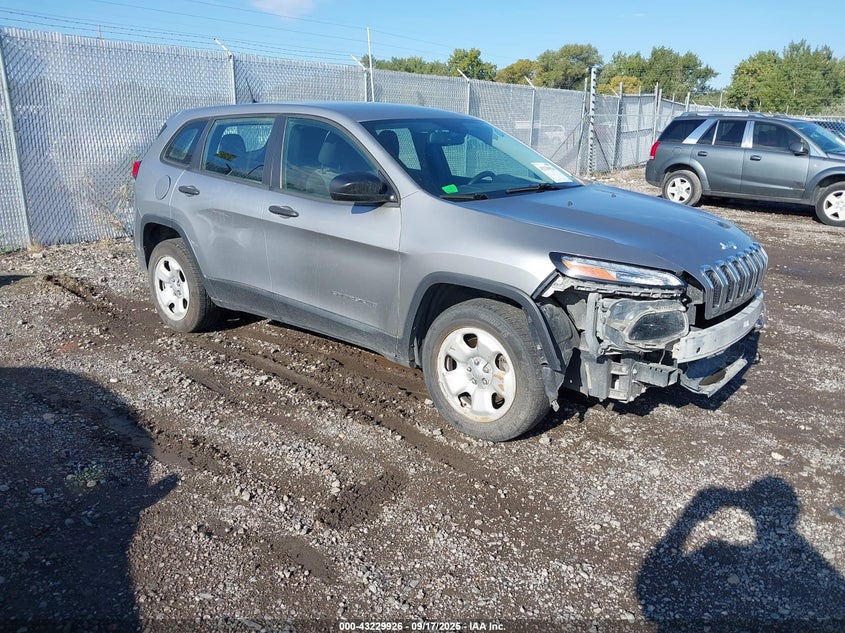 1C4PJMAB5EW192698 2014 Jeep Cherokee Sport auction photo 1