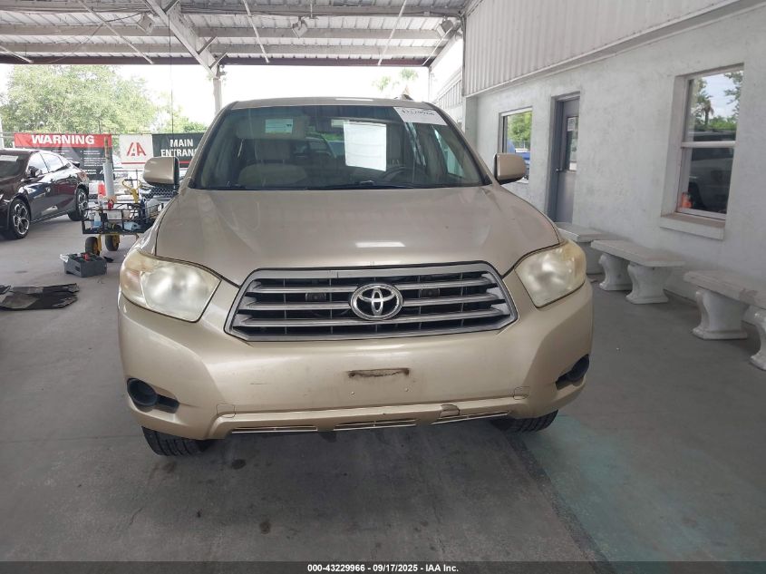 2009 Toyota Highlander VIN: JTEDS41A392087321 Lot: 43229966