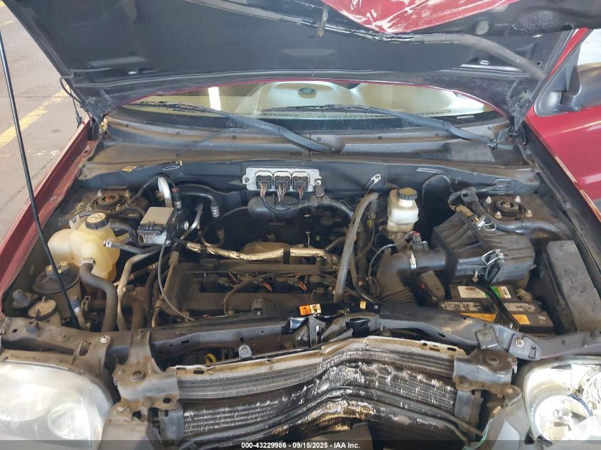 2006 Ford Escape Xls/Xls Manual VIN: 1FMYU92Z56KC62838 Lot: 43229986