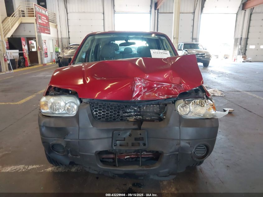 2006 Ford Escape Xls/Xls Manual VIN: 1FMYU92Z56KC62838 Lot: 43229986