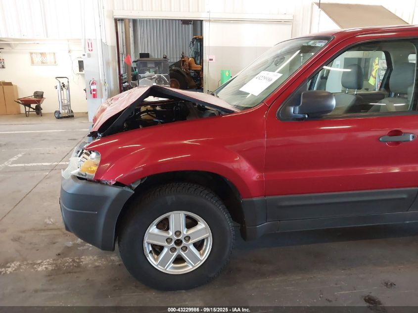 2006 Ford Escape Xls/Xls Manual VIN: 1FMYU92Z56KC62838 Lot: 43229986