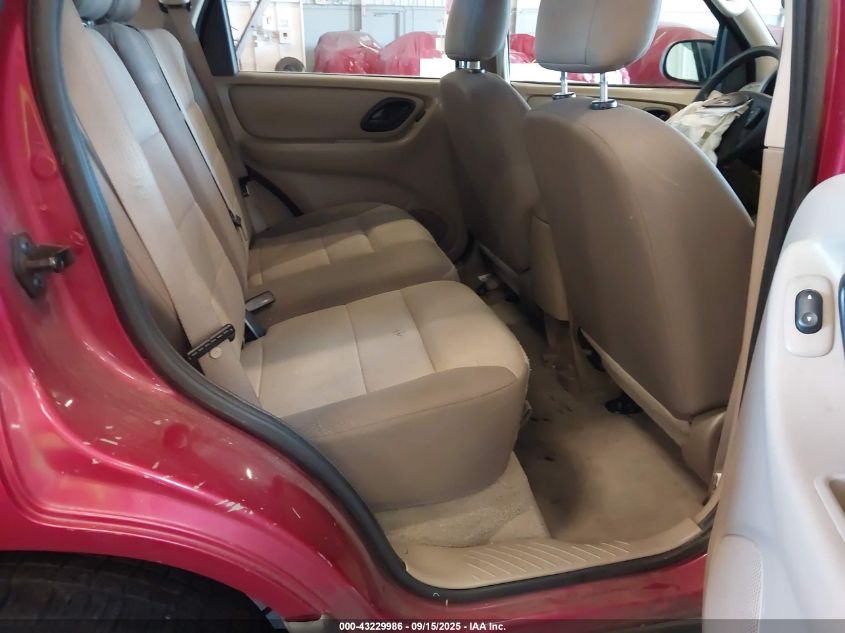 2006 Ford Escape Xls/Xls Manual VIN: 1FMYU92Z56KC62838 Lot: 43229986