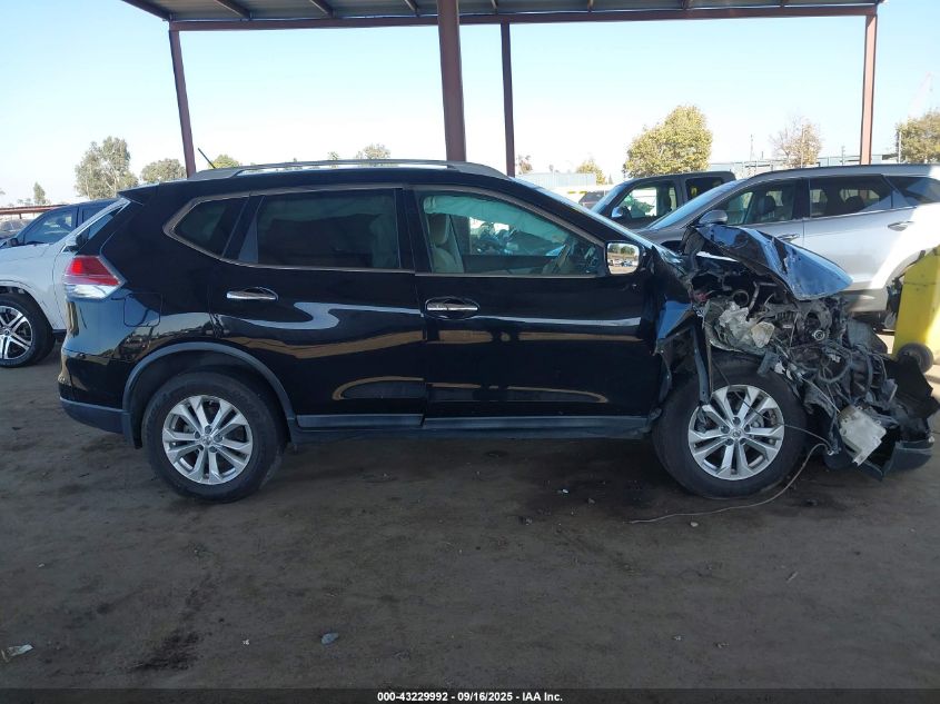 2015 Nissan Rogue Sv VIN: 5N1AT2MT4FC923967 Lot: 43229992