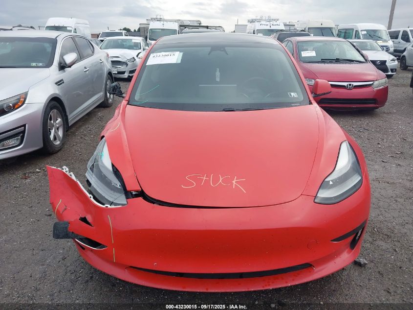 2021 Tesla Model 3 Long Range Dual Motor All-Wheel Drive VIN: 5YJ3E1EB4MF015011 Lot: 43230015