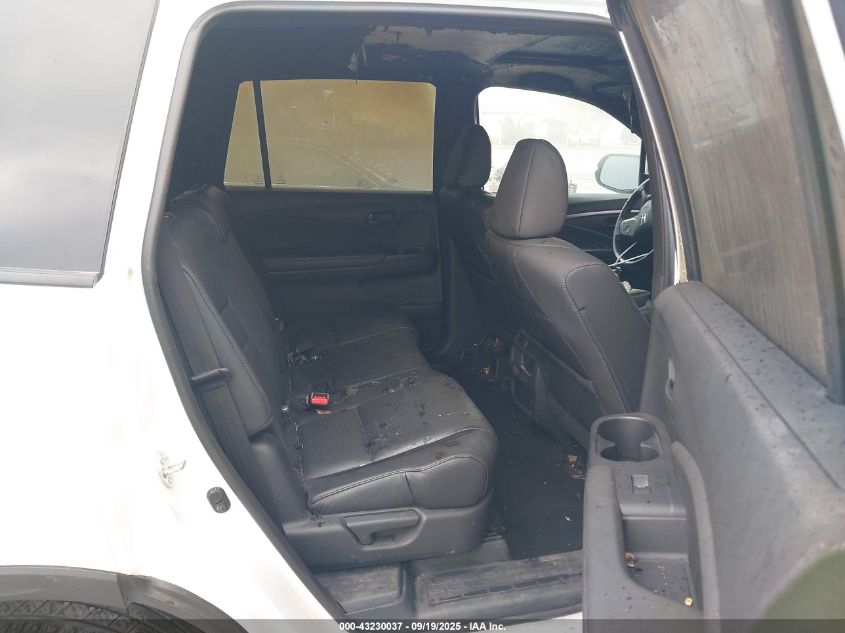 2022 Honda Passport 2Wd Ex-L VIN: 5FNYF7H59NB002610 Lot: 43230037