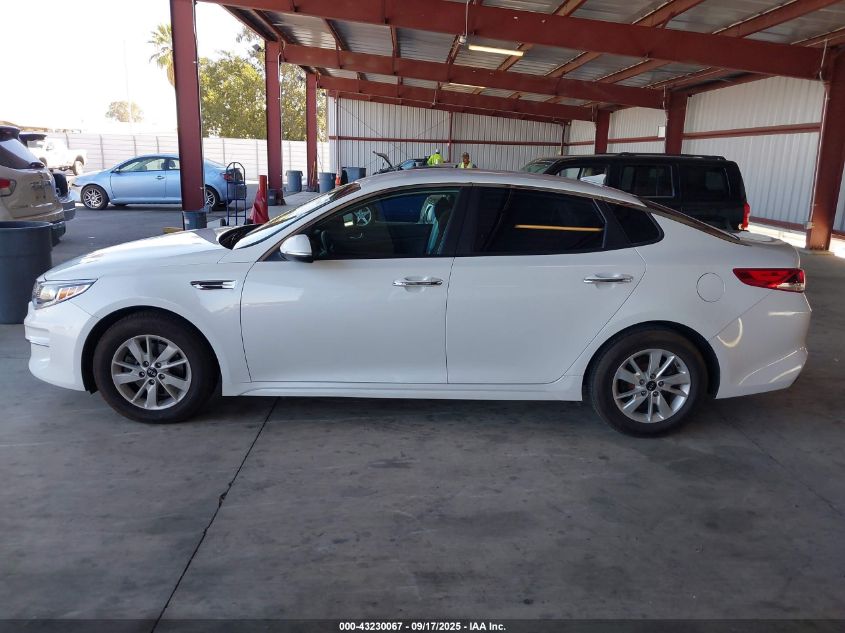 2018 Kia Optima Lx VIN: 5XXGT4L34JG182045 Lot: 43230067
