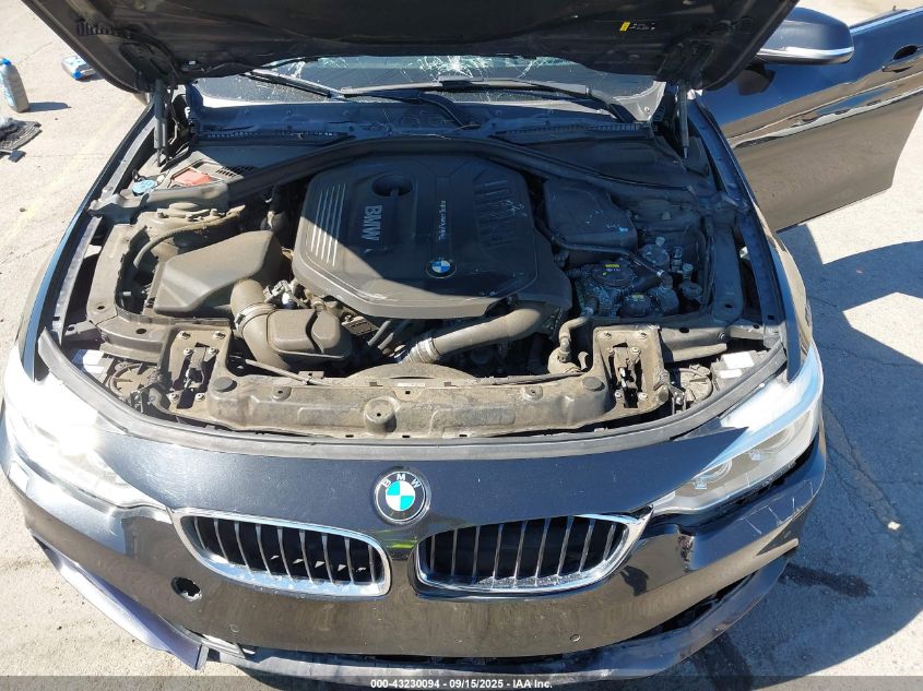 2017 BMW 440I Gran Coupe VIN: WBA4E3C54HG187321 Lot: 43230094