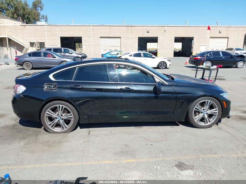 2017 BMW 440I Gran Coupe VIN: WBA4E3C54HG187321 Lot: 43230094