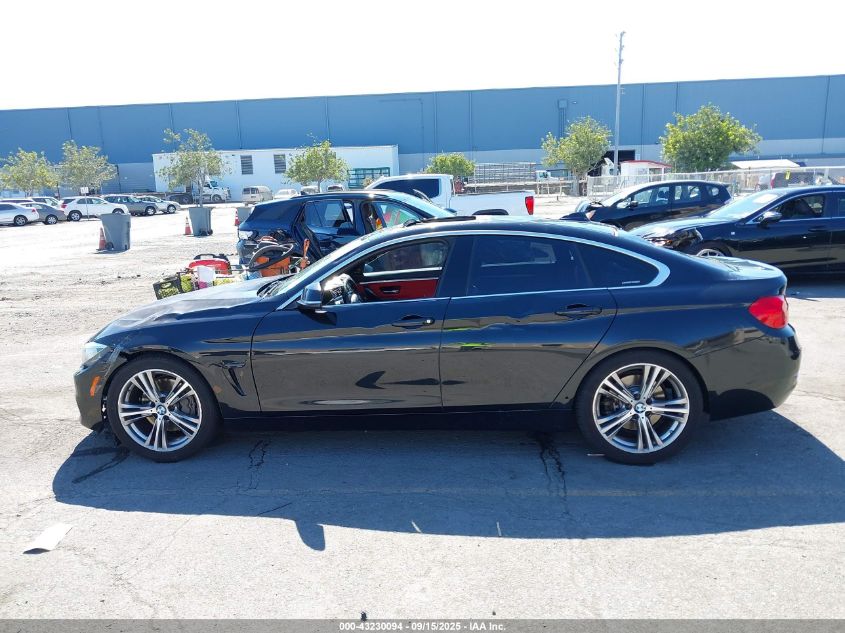 2017 BMW 440I Gran Coupe VIN: WBA4E3C54HG187321 Lot: 43230094