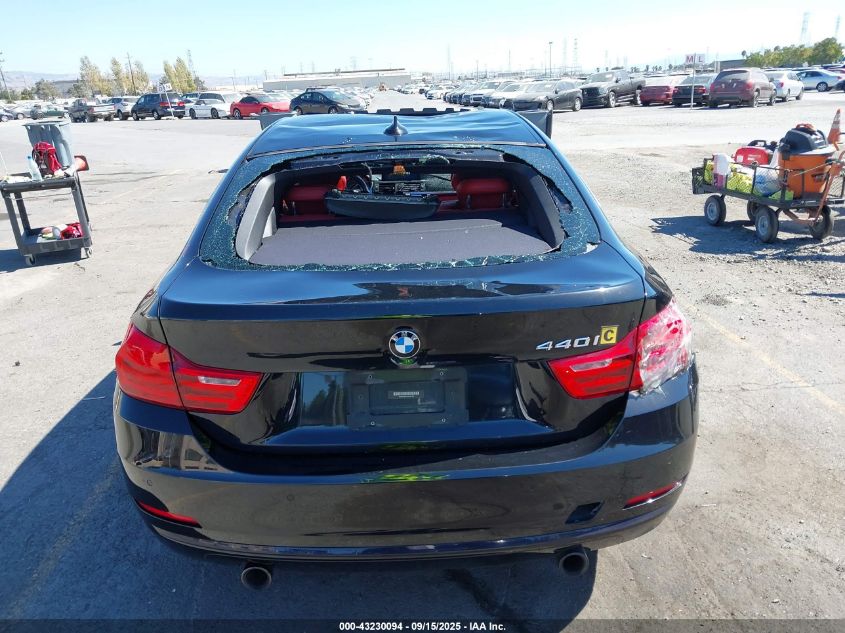 2017 BMW 440I Gran Coupe VIN: WBA4E3C54HG187321 Lot: 43230094