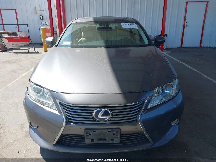 2013 Lexus Es 300H VIN: JTHBW1GGXD2017851 Lot: 43230098