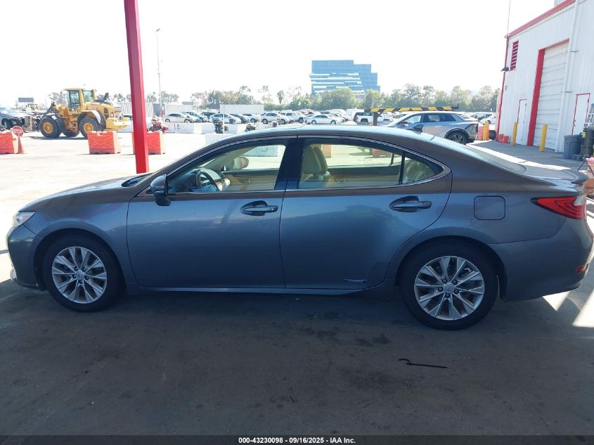 2013 Lexus Es 300H VIN: JTHBW1GGXD2017851 Lot: 43230098