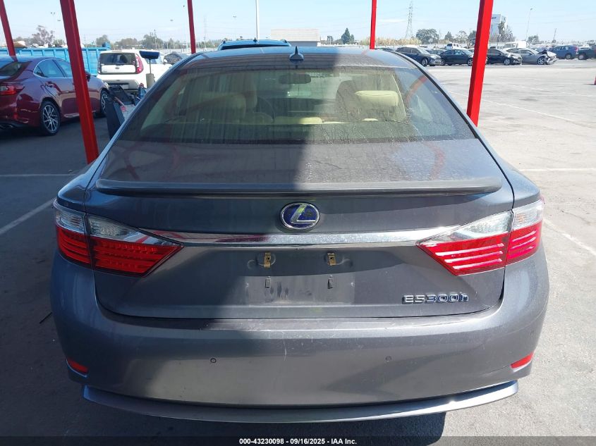 2013 Lexus Es 300H VIN: JTHBW1GGXD2017851 Lot: 43230098