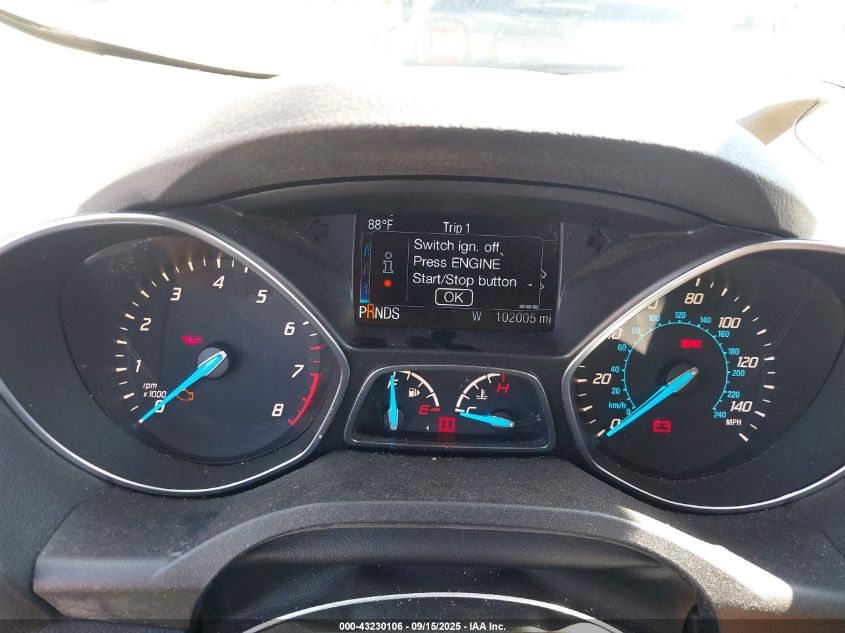 2014 Ford Escape Titanium VIN: 1FMCU9JX7EUB96936 Lot: 43230106