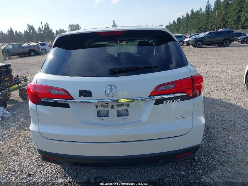 2013 Acura Rdx VIN: 5J8TB4H54DL010972 Lot: 43230111