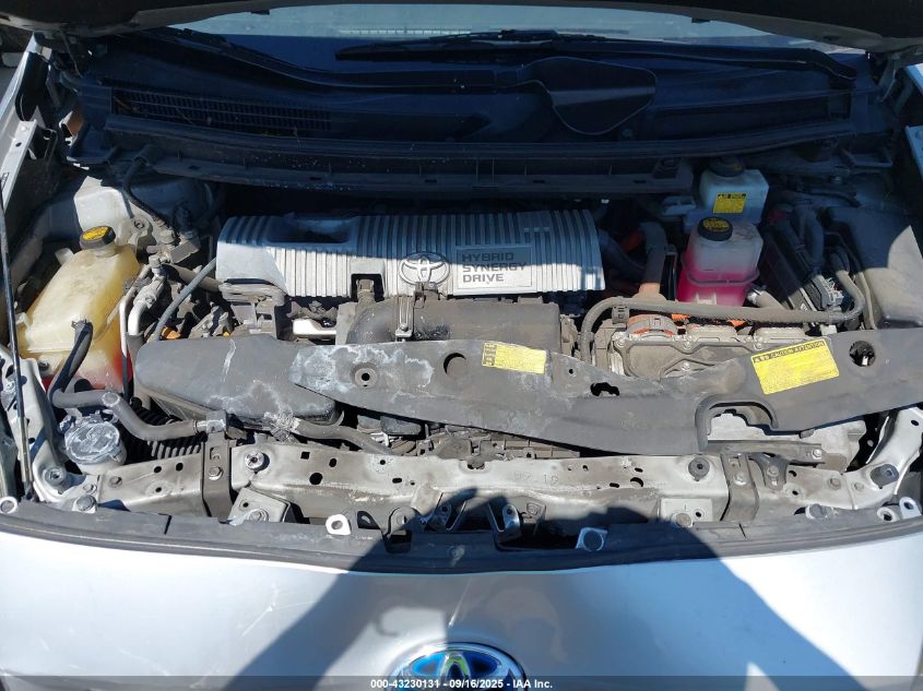 2010 Toyota Prius Iv VIN: JTDKN3DU0A0219082 Lot: 43230131