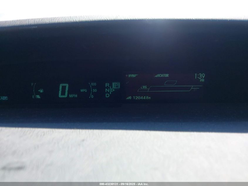 2010 Toyota Prius Iv VIN: JTDKN3DU0A0219082 Lot: 43230131