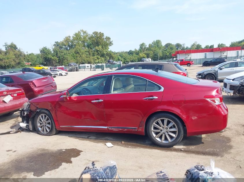 2010 Lexus Es 350 VIN: JTHBK1EG7A2351801 Lot: 43230138