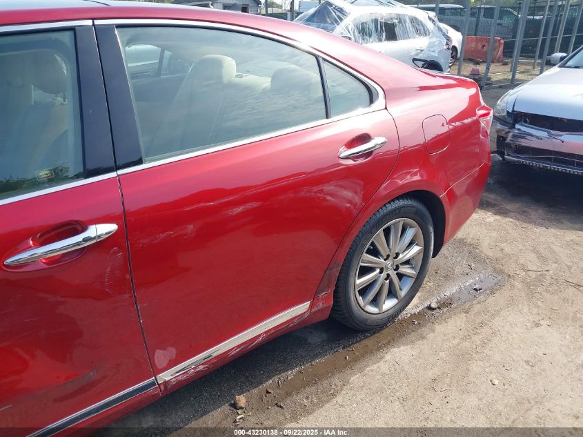 2010 Lexus Es 350 VIN: JTHBK1EG7A2351801 Lot: 43230138