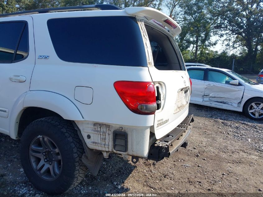 2006 Toyota Sequoia Sr5 V8 VIN: 5TDZT34A76S280735 Lot: 43230154