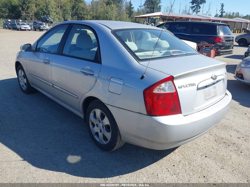 2006 Kia Spectra Ex/Lx/Sx VIN: KNAFE121765241201 Lot: 43230197