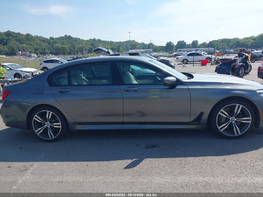 2016 BMW 750I xDrive VIN: WBA7F2C54GG417510 Lot: 43230203