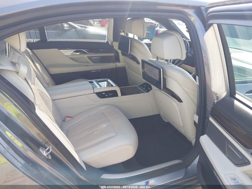 2016 BMW 750I xDrive VIN: WBA7F2C54GG417510 Lot: 43230203
