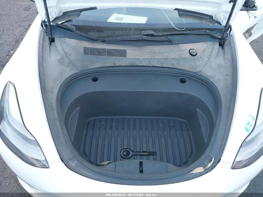 2021 Tesla Model 3 Standard Range Plus Rear-Wheel Drive VIN: 5YJ3E1EA3MF981891 Lot: 43230235