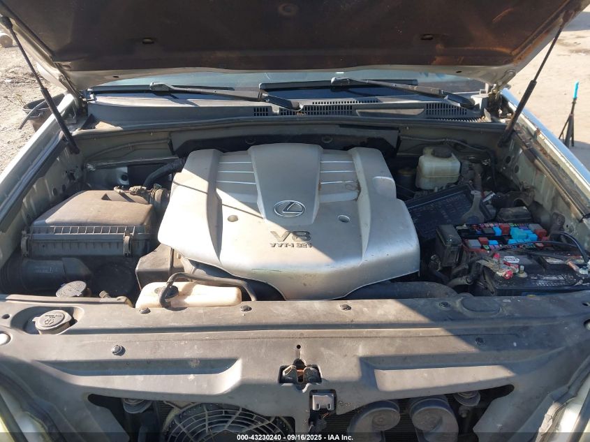 2006 Lexus Gx 470 VIN: JTJBT20X460097704 Lot: 43230240