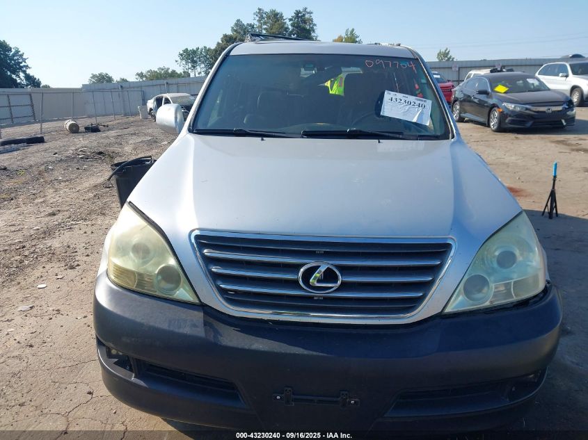 2006 Lexus Gx 470 VIN: JTJBT20X460097704 Lot: 43230240
