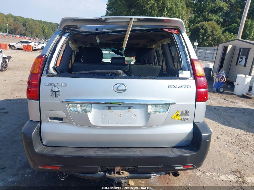 2006 Lexus Gx 470 VIN: JTJBT20X460097704 Lot: 43230240
